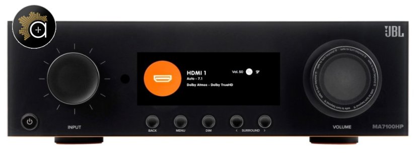 JBL MA7100HP - AV receiver 7.2, 125 W, 8K, Wi-Fi, Bluetooth, Dolby Atmos + Vision