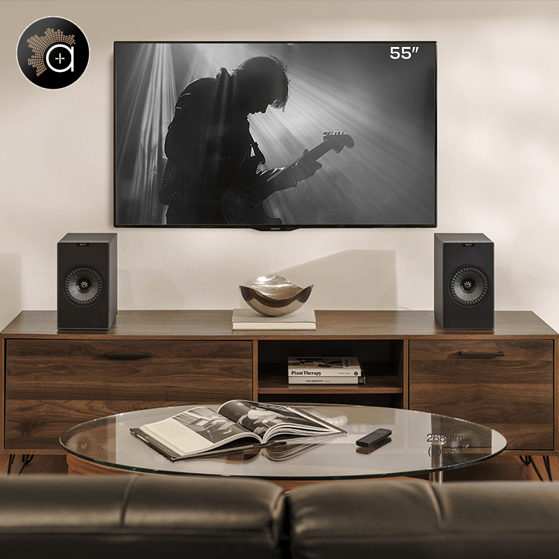 KEF Coda W – All-In-One bezdrátový HiFi reprosystém