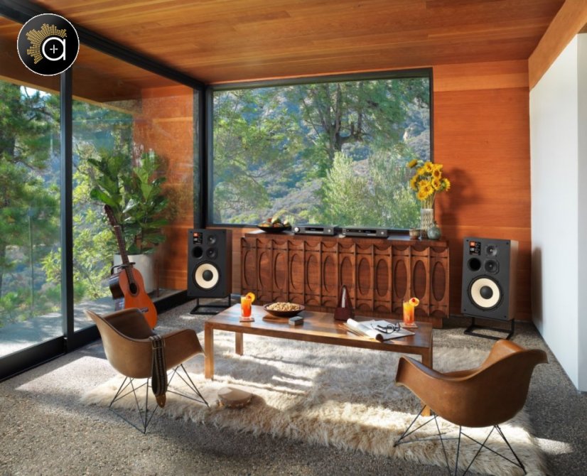 JBL JS-120 - Pár reproduktorových stojanů pro 12" monitory JBL včetně L100 Classic, 4349, 4312G a 4319
