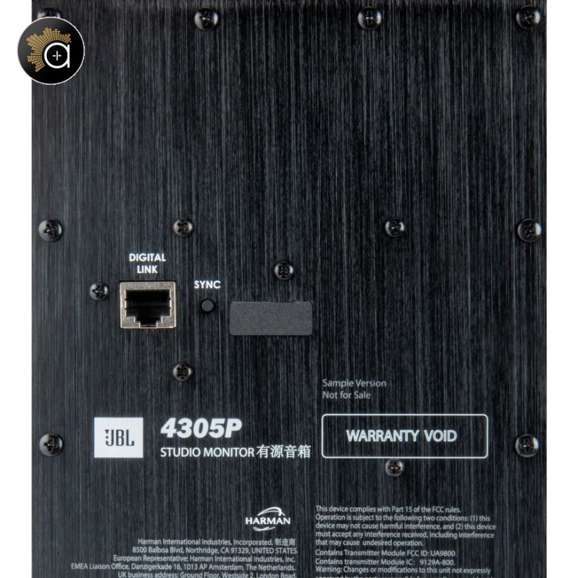 JBL 4305 - Aktivní monitory 2 x 150 W, DAC, streaming, MQA, BT, AirPlay