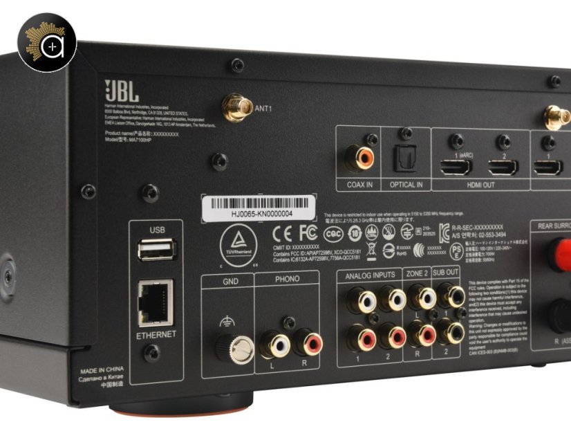 JBL MA7100HP - AV receiver 7.2, 125 W, 8K, Wi-Fi, Bluetooth, Dolby Atmos + Vision