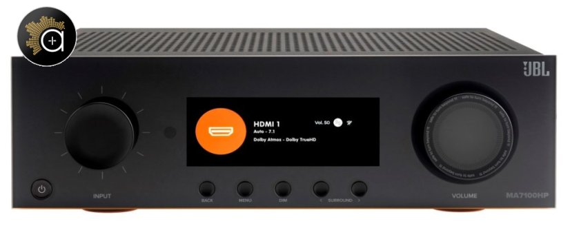 JBL MA7100HP - AV receiver 7.2, 125 W, 8K, Wi-Fi, Bluetooth, Dolby Atmos + Vision