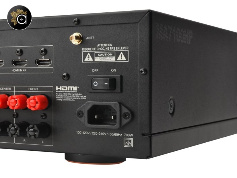 JBL MA7100HP - AV receiver 7.2, 125 W, 8K, Wi-Fi, Bluetooth, Dolby Atmos + Vision