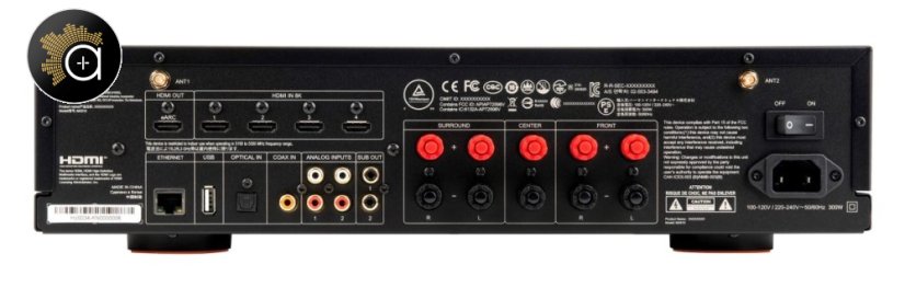 JBL MA510 - AV zesilovač 5.2, 75 W, 8K, Wi-Fi, Bluetooth, Dolby Vision