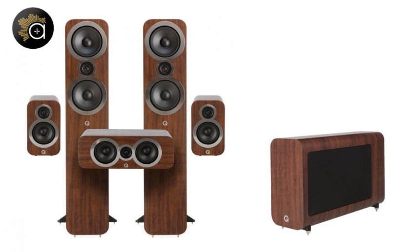 Q Acoustics 5.1 set (3050i, 3010i, 3090Ci, 3060Si)