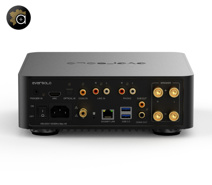 Eversolo Play CD - zesilovač se streamerem a 5,5" dotykovým displayem a CD přehrávačem