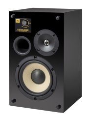 JBL L52 CLASSIC Black Edition - 2-pásmové vintage regálové reprosoustavy - černý piano lak