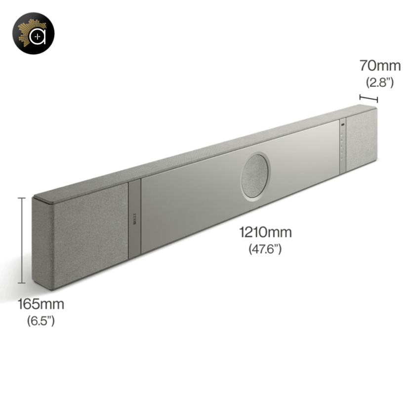 KEF XIO - prémiový soundbar