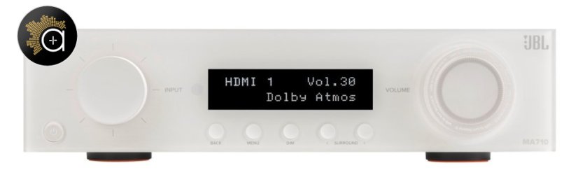 JBL MA710 - AV zesilovač 7.2, 110 W, 8K, Wi-Fi, Bluetooth, Dolby Atmos + Vision