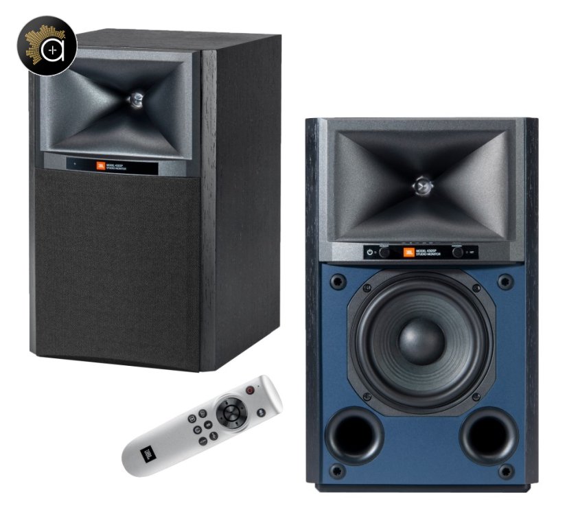 JBL 4305 - Aktivní monitory 2 x 150 W, DAC, streaming, MQA, BT, AirPlay