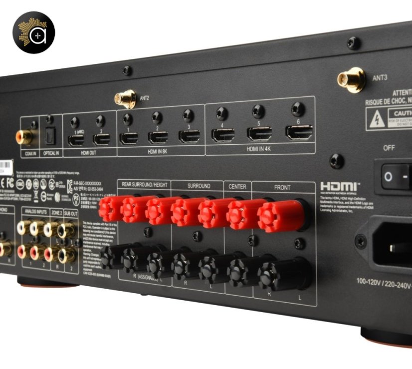 JBL MA7100HP - AV receiver 7.2, 125 W, 8K, Wi-Fi, Bluetooth, Dolby Atmos + Vision