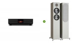 Set Audiolab Omnia (černá) + Monitor Audio Bronze 200(Urban Grey)