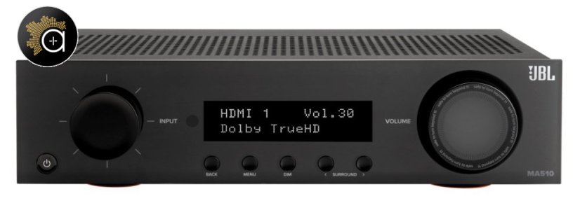 JBL MA510 - AV zesilovač 5.2, 75 W, 8K, Wi-Fi, Bluetooth, Dolby Vision