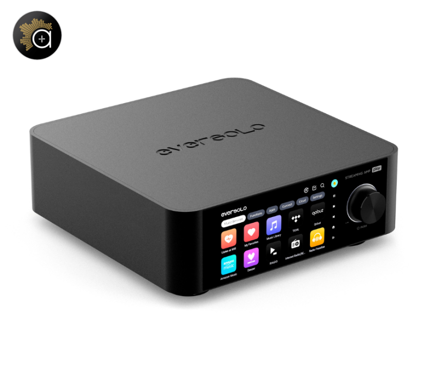 Eversolo Play - zesilovač se streamerem a 5,5" dotykovým displayem