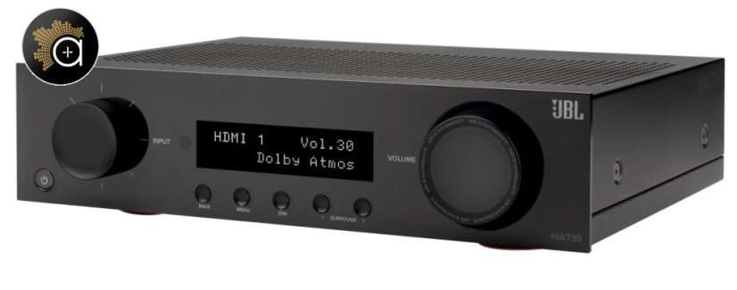 JBL MA710 - AV zesilovač 7.2, 110 W, 8K, Wi-Fi, Bluetooth, Dolby Atmos + Vision