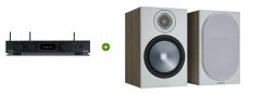 Set Audiolab 6000A Play (černá) + Monitor Audio Bronze 100(Urban Grey)