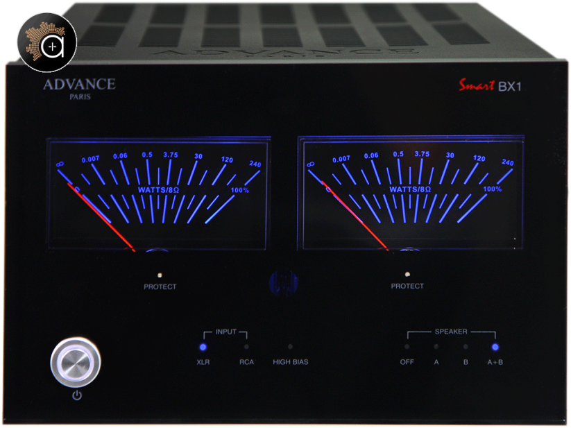 Advance Paris BX1 - koncový stereo zesilovač o výkonu 105 W