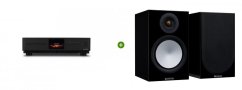 Set Audiolab Omnia (černá) + Monitor Audio Silver 100 7G(Černá, vysoký lesk)