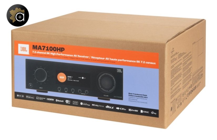 JBL MA7100HP - AV receiver 7.2, 125 W, 8K, Wi-Fi, Bluetooth, Dolby Atmos + Vision