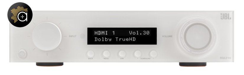 JBL MA510 - AV zesilovač 5.2, 75 W, 8K, Wi-Fi, Bluetooth, Dolby Vision