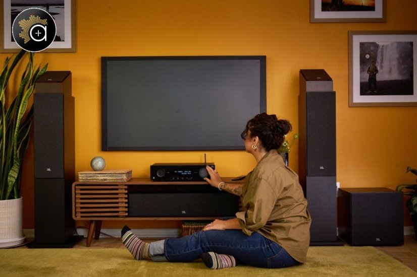 JBL MA310 - AV zesilovač 5.2, 60 W, 4K, Bluetooth