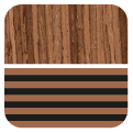 Fused walnut / veneer