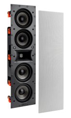 JBL STUDIO 6 THEATER - dvoupásmový vestavný reproduktor, 4 x 5,25"- bílý - obdélník