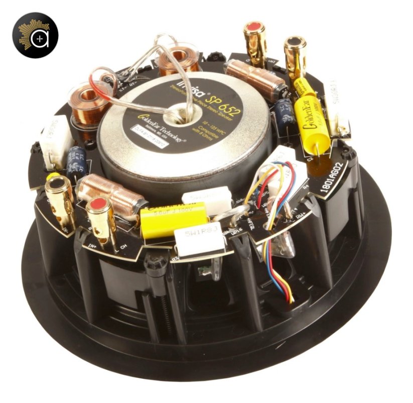 GoldenEar Invisa SP 652 - vestavný stereo reproduktor se zdvojeným páskovým tweeterem