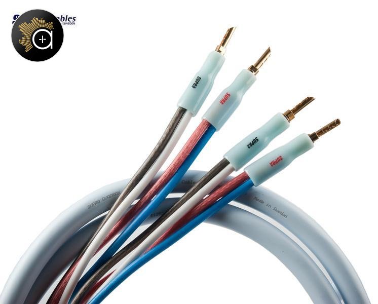 Supra Cables Quadrax SET 2x4.0 Single-wire CombiCon
