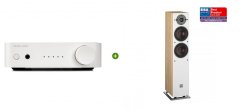 Set Argon Audio SA1 - kompaktní a stylový zesilovač (bílá) + Dali Oberon 5(Dubová)