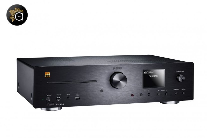 MAGNAT MC-400 - stereo receiver s CD přehrávačem a streamerem