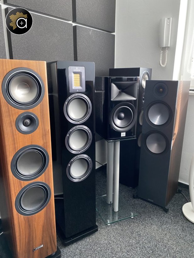 JBL HDI-1600 - 2-pásmové regálové reprosoustavy, 6,5" - demo pár ze studia - black gloss