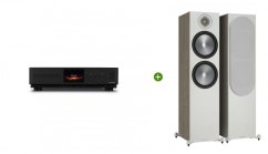 Set Audiolab Omnia (černá) + Monitor Audio Bronze 500(Urban Grey)