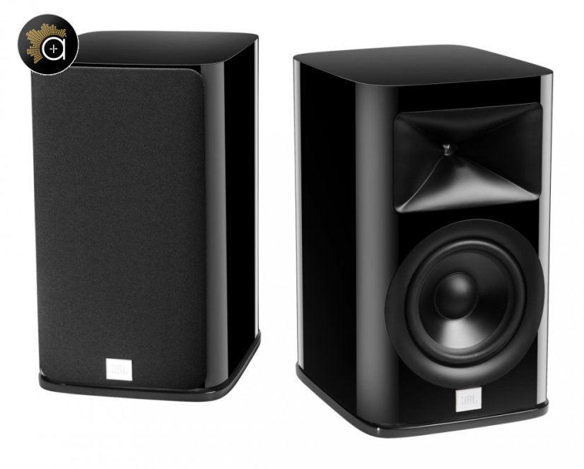 JBL HDI-1600 - 2-pásmové regálové reprosoustavy, 6,5" - demo pár ze studia - black gloss