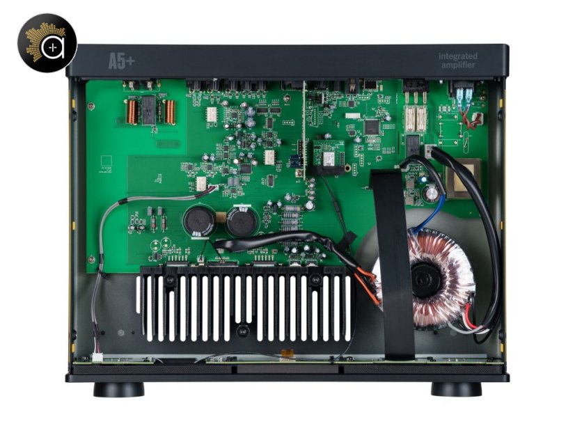 ARCAM A5+ - integrovaný zesilovač 2 x 50 W, Bluetooth, Phono MM