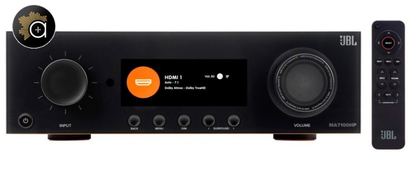 JBL MA7100HP - AV receiver 7.2, 125 W, 8K, Wi-Fi, Bluetooth, Dolby Atmos + Vision
