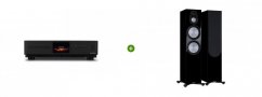 Set Audiolab Omnia (černá) + Monitor Audio Silver 500 7G(Černá, vysoký lesk)