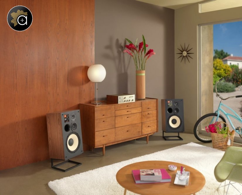 JBL JS-120 - Pár reproduktorových stojanů pro 12" monitory JBL včetně L100 Classic, 4349, 4312G a 4319