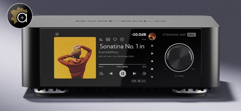 Eversolo Play - zesilovač se streamerem a 5,5" dotykovým displayem