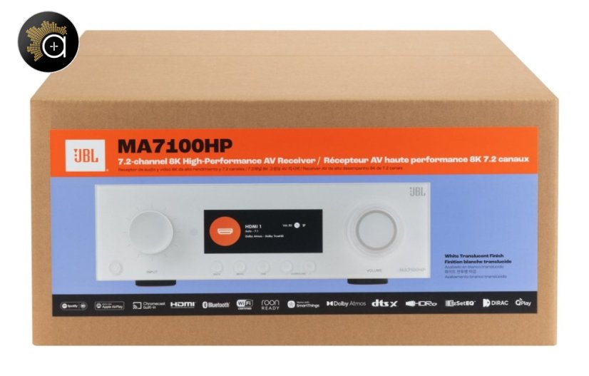 JBL MA7100HP - AV receiver 7.2, 125 W, 8K, Wi-Fi, Bluetooth, Dolby Atmos + Vision