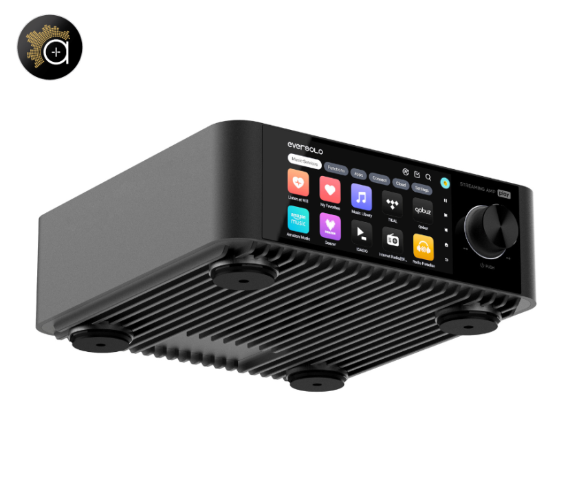 Eversolo Play - zesilovač se streamerem a 5,5" dotykovým displayem