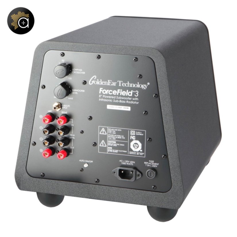 GoldenEar ForceField 3 - aktivní subwoofer, 8", 1000 W