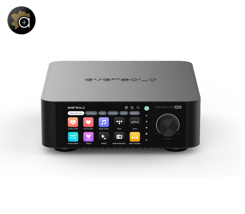 Eversolo Play - zesilovač se streamerem a 5,5" dotykovým displayem