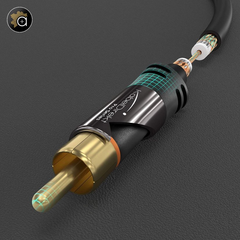 KabelDirekt Pro Series Sub RCA - kábel pre subwoofer