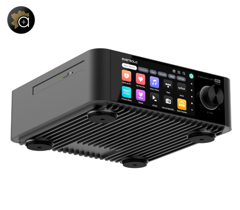 Eversolo Play CD - zesilovač se streamerem a 5,5" dotykovým displayem a CD přehrávačem