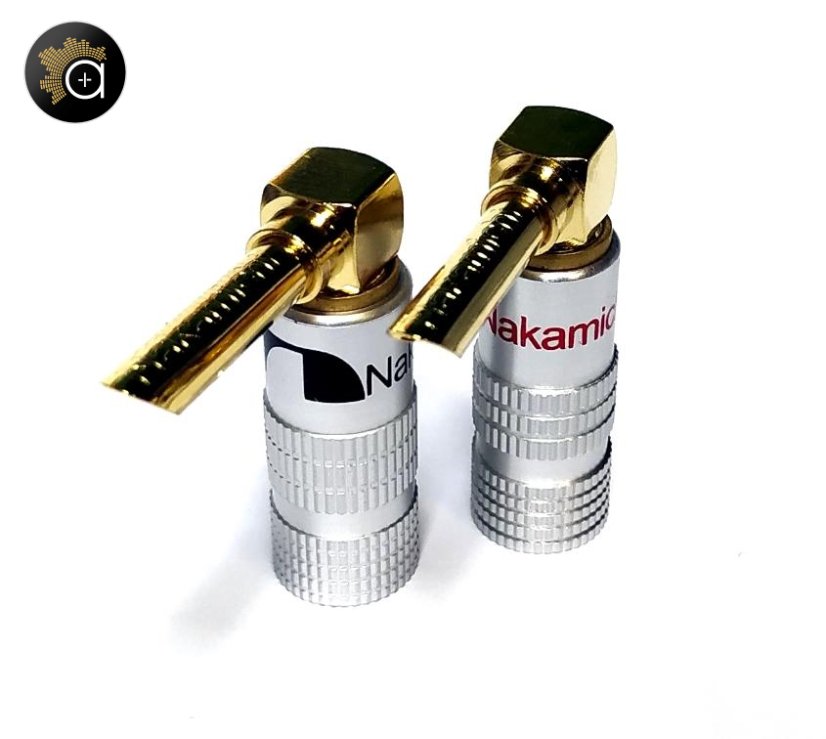 Nakamichi Banana Plugs N0534AE