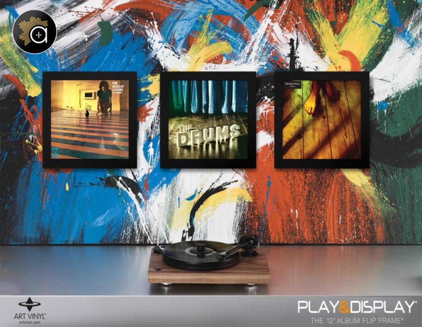 Art Vinyl Play & Display 12" LP Flip Frame