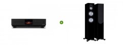 Set Audiolab Omnia (černá) + Monitor Audio Silver 300 7G(Černá, vysoký lesk)