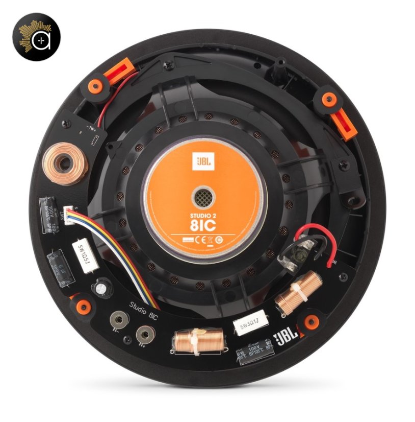 JBL STUDIO 2 8IC - vestavný reproduktor, 8"- 100 W bílý - kulatý