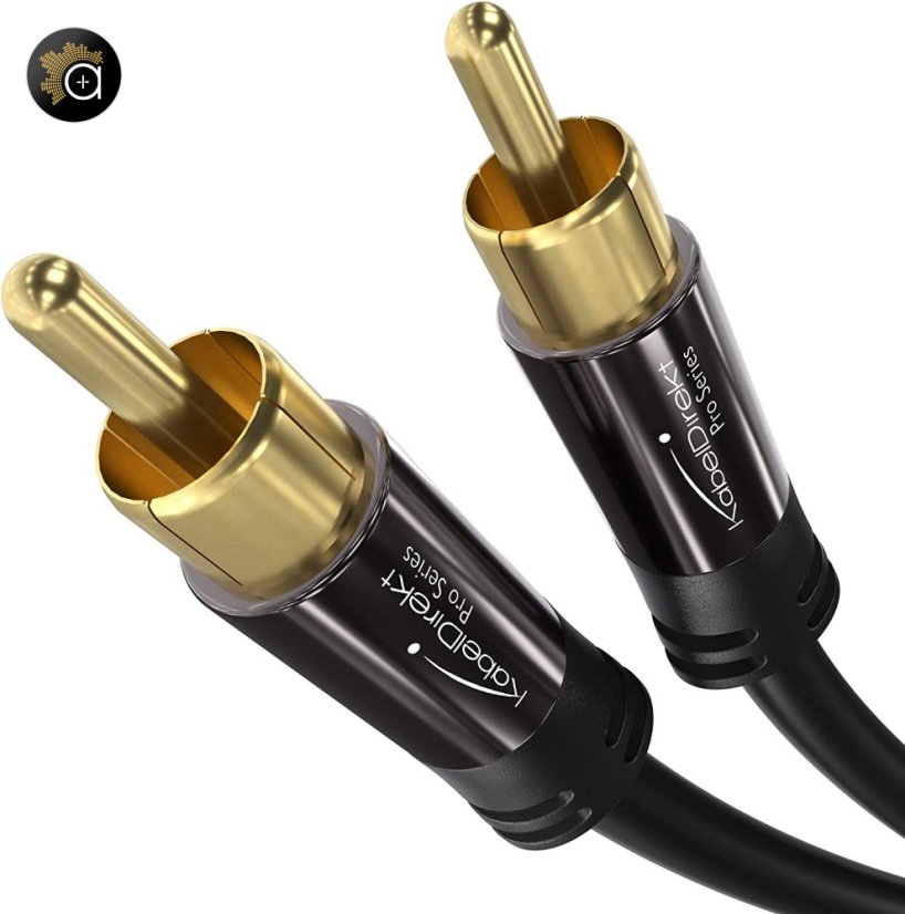 KabelDirekt Pro Series Sub RCA - kábel pre subwoofer